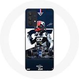 Samsung Galaxy A32 4G Formule 1 hoesje Max Verstappen F1 coureur Blauw