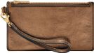 FOSSIL Gift Wristlet Polstasje Brons Leer