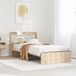 Maison Exclusive - Lit cadre avec tête de lit sans matelas 75x190 cm