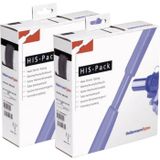 HellermannTyton 300-32540 Krimpkous zonder lijm Zwart 25.40 mm 12.70 mm Krimpverhouding:2:1 5 m