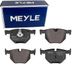 MEYLE Jeu de 4 plaquettes de frein à disque MEYLE 0252373217 d'origine