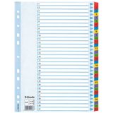 Esselte Mylar Dividers, Multi-color, 29.7cm x 22.5cm x 0.5cm