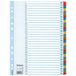 Esselte Mylar Dividers, Multi-color, 29.7cm x 22.5cm x 0.5cm