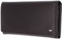 Golden Head Leren portemonnee Polo RFID Protect Damenbörse 2802 Dunkelbraun donkerbruin