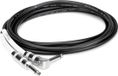 Hosa Technology GTR-210R audio kabel 3 m 6.35mm TS Zwart