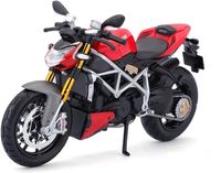 Maisto Moto modèle - Ducati Streetfighter S (noir-rouge, échelle 1:12)