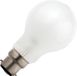 Schiefer Ba22d Gloeilamp | 15W 2700K 112lm 12V Mat | Dimbaar