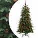vidaXL Sapin de Noël artificiel 150 cm 150 LED Blanc chaud