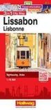 LISSABON Hallwag Stadsplattegrond Lissabon 3 in 1 CityMap