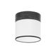 PRENDELUZ E14 tafellamp, wit en zwart hout, 14 x 14 x 14 cm, ideaal voor decoratieve verlichting in woningen en kantoren.