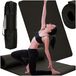 B2X Tapis d'exercice de yoga épais 185x80x1,5 cm noir