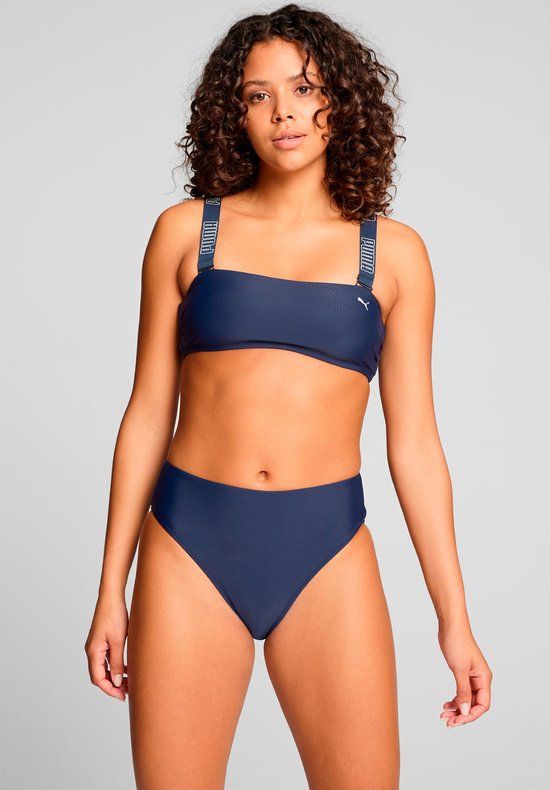 Puma Bikinibroekje High Waist Brief Navy-M