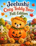 Jeelushi: Cozy Teddy Bear - Fall Edition Coloring Book
