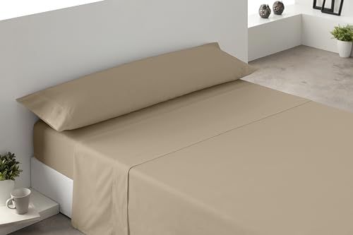 Degrees Home Collection Fitted Sheet - 135 x 190 cm - Brushed Microfiber