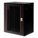 ROLINE 19-inch wandbehuizing Basic Plus 18U, 600x450 BxD zwart