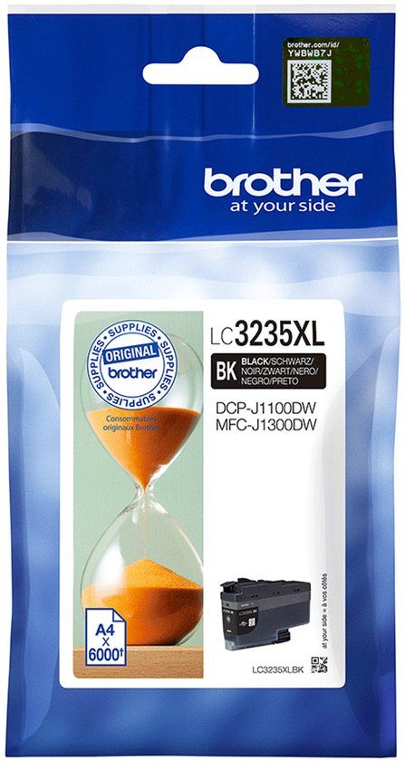 Brother LC-3235XLBK Zwart - Originele inktcartridge - 6000 pagina's