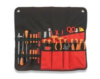 Plano Gereedschapsetui - Zwart, Rood Polyester
