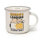 Legami - Cuppuccino mok van New Bone China, ontbijtmok, koffiemok, vaatwasmachinebestendig, diameter 10 cm, inhoud 350 ml, motief Teddy Bear