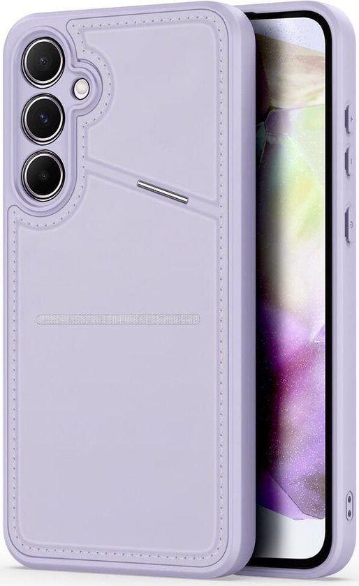 Dux Ducis - Telefoon Hoesje geschikt voor de Samsung Galaxy A35 5G - Rafi Series - Back Cover - Paars