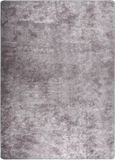 vidaXL Vloerkleed wasbaar 120x180 cm grijs