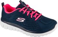Skechers Sport GRACEFUL GET CONNECTED WIDE FIT Sneakers Dames 12615 Blauw