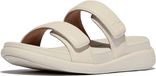 FitFlop F-Mode Go Adjustable Flatform Two-Bar Slides Vrouwen - Paris Beige