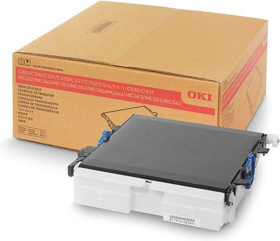 Oki 44472202 Transfer Belt - Black - 60,000 Pages - Original