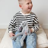 Happy Horse Peluche petit lapin Richie personnalisée - gris