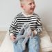 Happy Horse Peluche petit lapin Richie personnalisée - gris