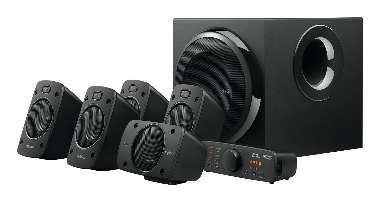 Logitech Z906 5.1 Surround Sound Speaker System - Black