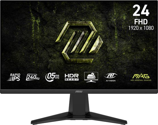 MSI MAG 245F X24 - Full HD Gaming Monitor - 240hz - 24 inch