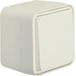 Hager wnc001b – Switch oppervlak, Polar White