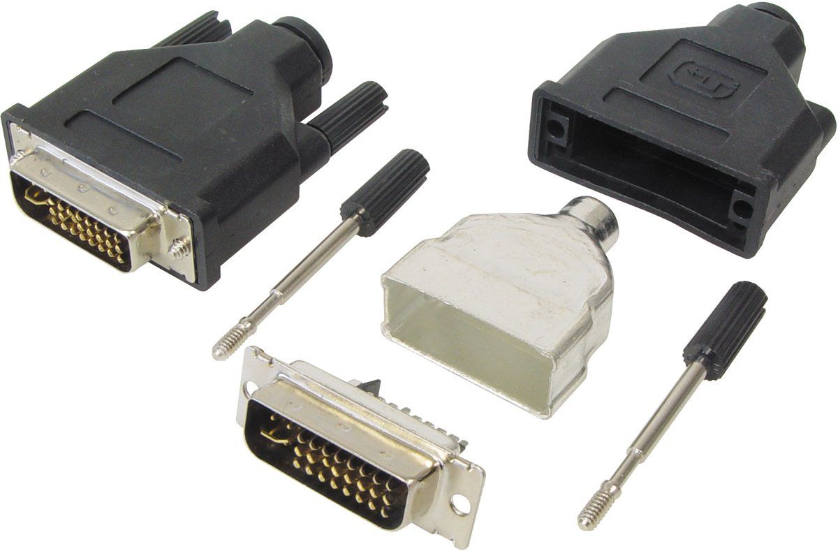 transmedia DVI-I (m) connector - 4012386421306
