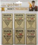 Cinereplias Harry Potter - Set van 6 - magneten