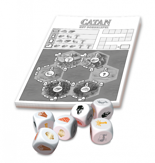 999 Games Dobbel Catan Scoreblok - 3 Stuks