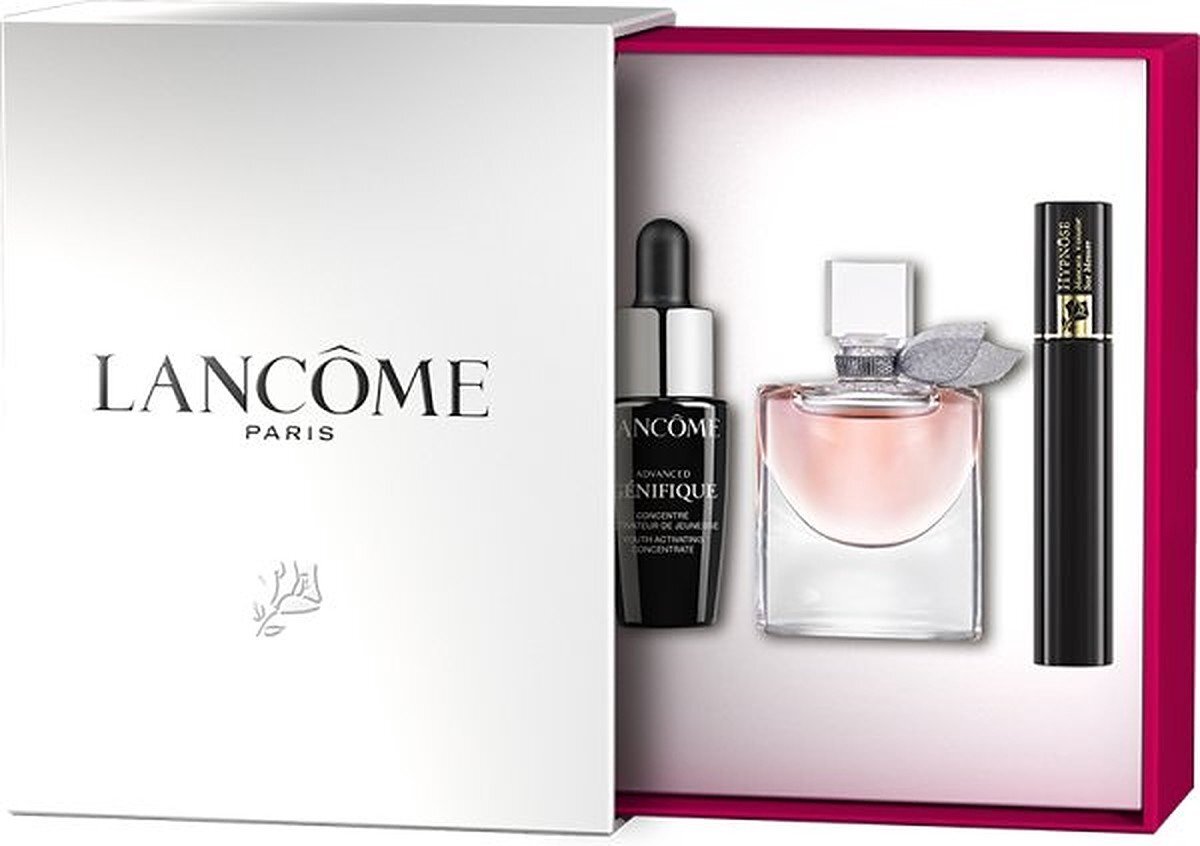 Lancôme From With Happiness-2 Cadeauset - La Vie Est Belle 4 ml + Mini Mascara Hypnose + Advanced Génifique 7 ml