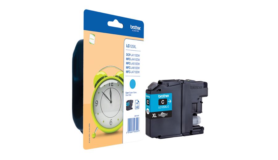 Brother LC-125XLC - Cyaan - Inktcartridge