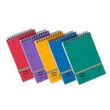 Clairefontaine Europa Spiraalblok, Midi-formaat, 15,2 x 10,5 cm, 200 pagina's, verschillende kleuren, 10 stuks