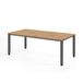 HAMMERBACHER bureau réglable en hauteur VQS2E/R/G chêne clair