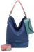 Fritzi aus Preußen Schoudertas Canvas Izzy07 Olga Hobo Bag Navy Donkerblauw