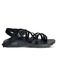 Chaco Womens ZX/2 Classic, With Toe Loop, Outdoor Sandal, Black 8 M