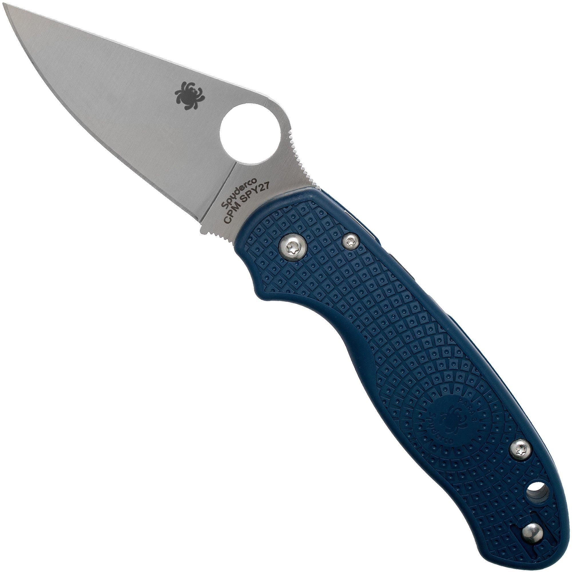 Spyderco Para 3 Lightweight CPM SPY-27 FRN C223PCBL zakmes