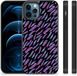 B2Ctelecom Back Cover voor iPhone 12 Pro | 12 (6.1) Bumper Case Feathers Color
