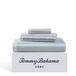 Tommy Bahama Badhanddoekenset, zeer absorberend katoenen badkamerdecor, vervagingsbestendig (Ocean Bay Tranquail Blue, 3-delig)