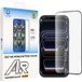Lito AR SE Protection écran pour Apple iPhone 18 Pro / 17 Pro, Verre trempé, Colle complète, Noir