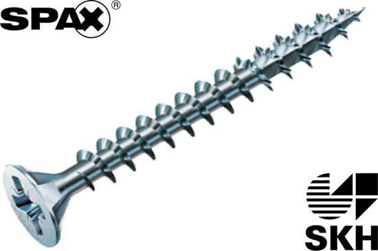 Spax Spaanplaatschroef Verzinkt PK 3.5 x 30 - 1000 stuks