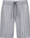 Mey Slaapshorts Serie Stripe Hype Heren Quartz Grey Gestreept Katoen Maat S