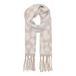 ONLY ONLYCARVA scarf with hearts beige