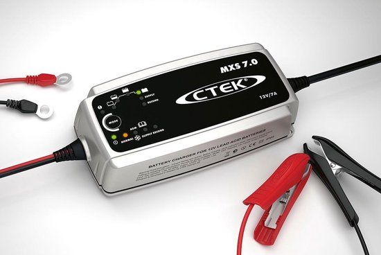 CTEK MXS 7.0 Acculader 12V / 7A - Geschikt voor Auto, Boot, Motor, Bromfiets - EAN: 7350009567312
