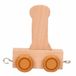 T & F creations Houten lettertrein letter I